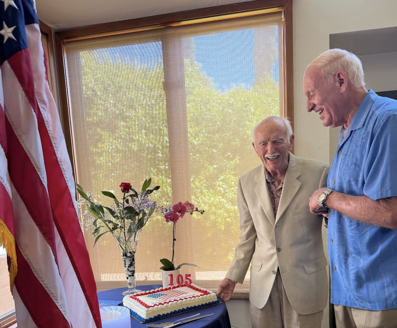Santa Barbara World War II veteran Stanley Isaac Clothier turns 105 Years Old 