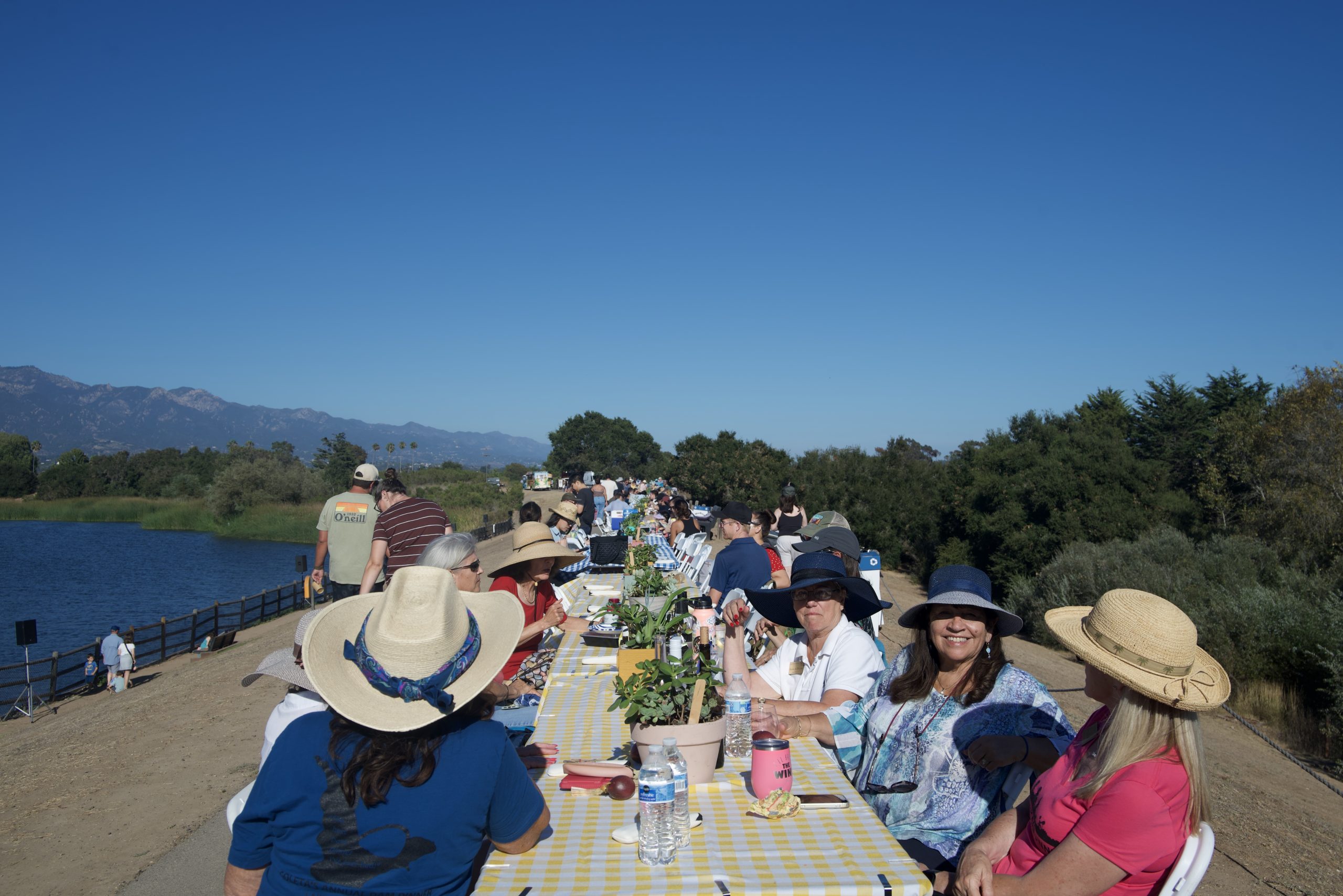 Goleta Dam Dinner attracts hundreds to Lake Los Carneros for community event